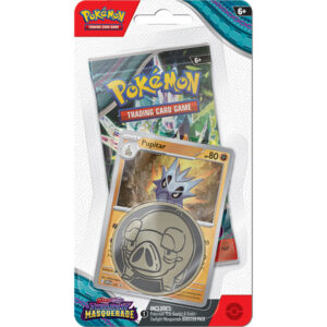 Pokemon TCG: Scarlet & Violet 06 Twilight Masquerade- Checklane Blister- Toxel/Pupitar